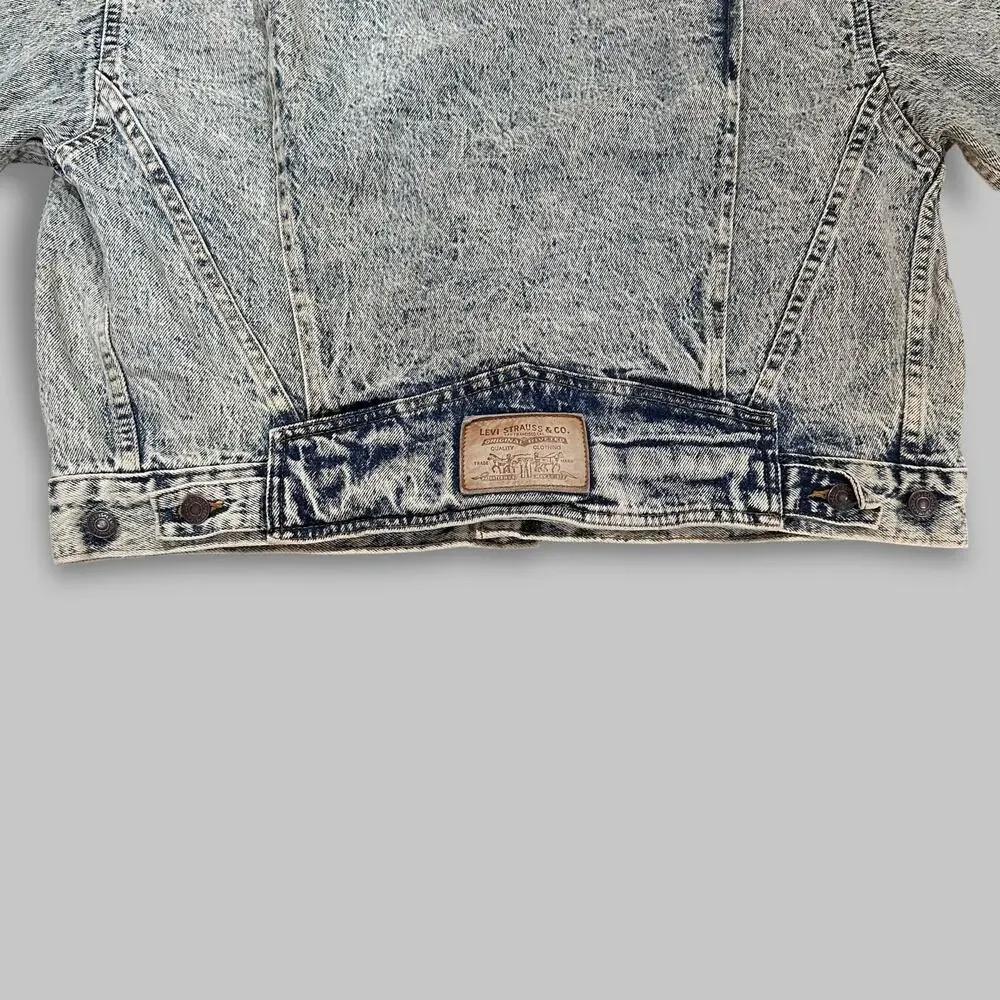 Levi’s Vintage Acid Wash Denim Trucker Jacket - Men’s Size XL